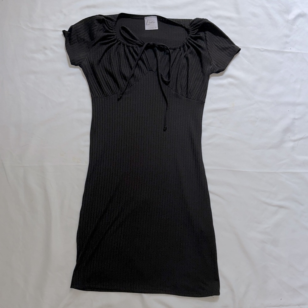 Livi by Olivia Rae black mini dress